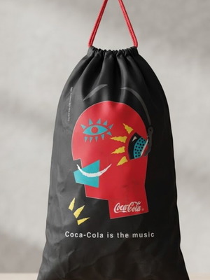 Vintage waterproof drawstring shoulder bag Goody's Coca-Cola 1992