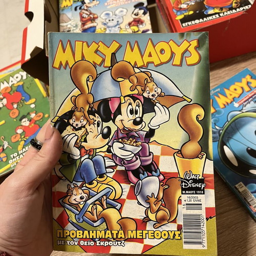 Miky Maoys comic used, Problems of Size with Uncle Scrooge