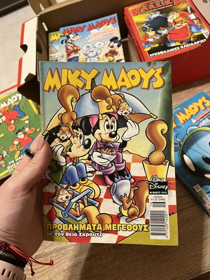 Miky Maoys comic used, Problems of Size with Uncle Scrooge
