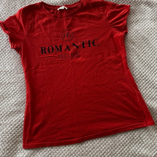 Short-sleeve shirt red like new, size M