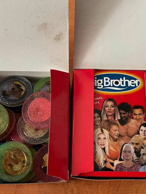Big Brother sticker and cap pack, 2 boxes