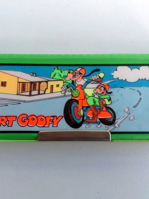 Magnetic Sport Goofy Pencil Case 80s New