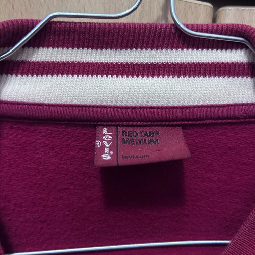 Levi’s cardigan medium red like new
