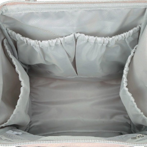 Himawari backpack like new, beige, waterproof polyester