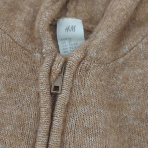 H&M Kids Jacket like new, beige, size 92 for 2 years