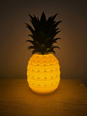 3D Pineapple Lamp new with USB LED bulb
