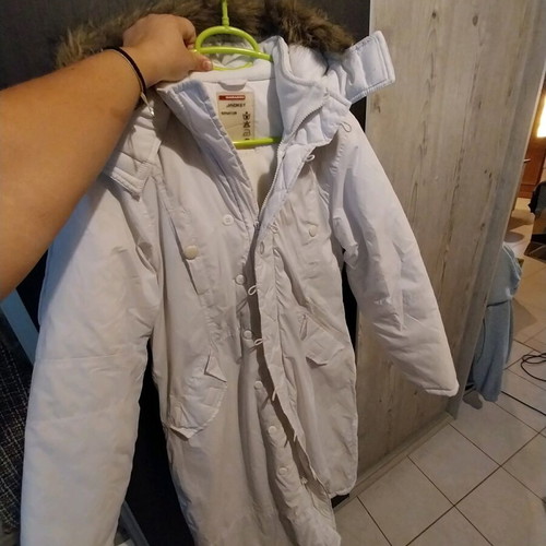 Marabou jacket new, white, size S-M