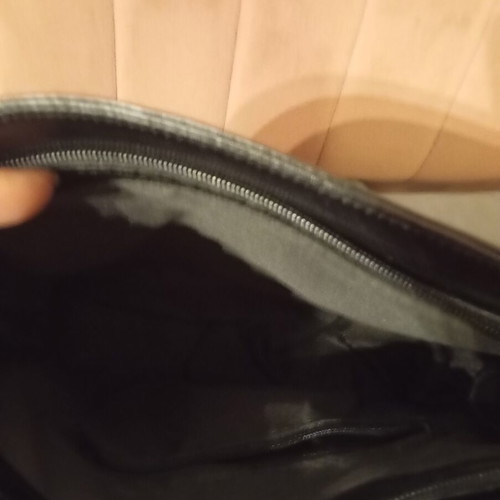 Vera Pelle crossbody bag like new, genuine leather, black