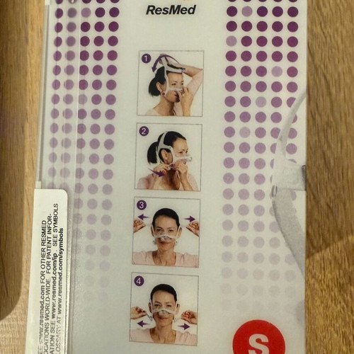 Resmed AirFit N20 for Her nasal mask size Small new pink