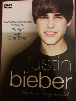 Justin Bieber This Is My World DVD