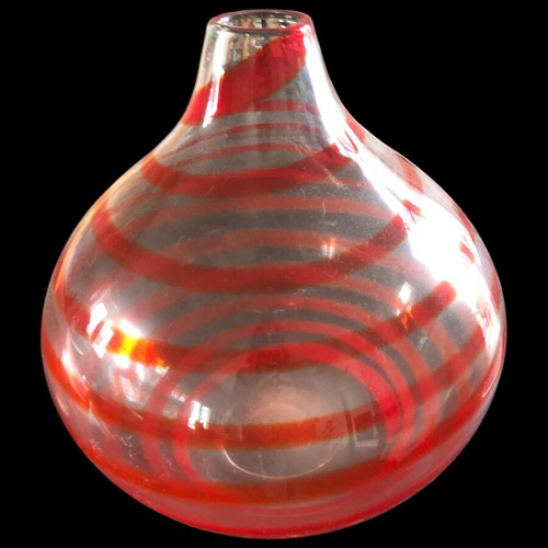 Decorative vase used by Polish company Krosno