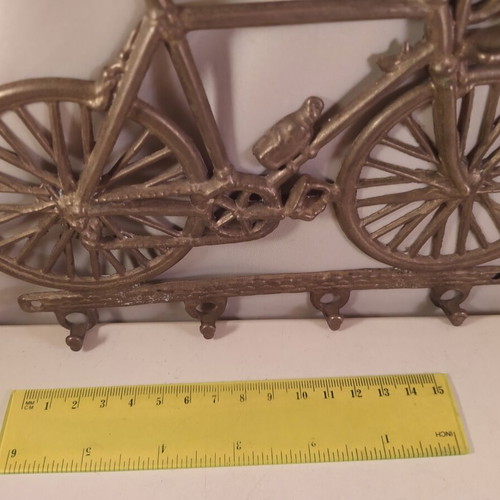 Brass bicycle hanger vintage, like new