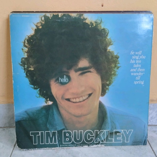 Tim Buckley Goodbye and Hello vinyl record used, rock