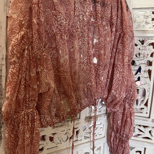 Vassia Kostara top like new, one size