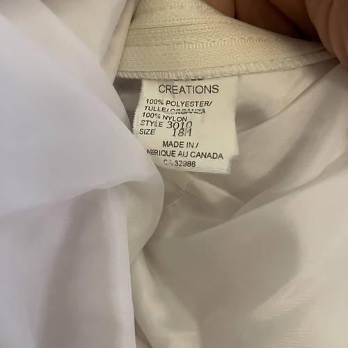 Baptism dress like new for flower girl or christening
