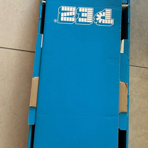 PEZ Floor Display Shipper new with 28 PEZ Dispensers Marvel and DC Comics