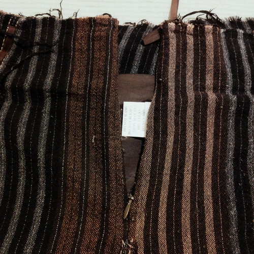 Attrattivo skirt brown-black used, size L