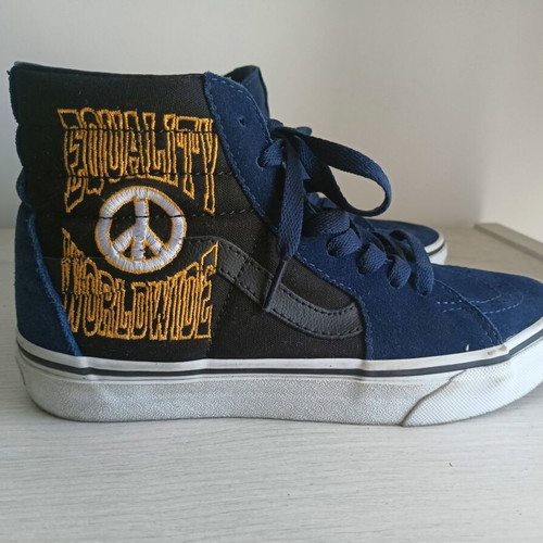 Vans SK-8 Hi boots new, size 36.5, blue