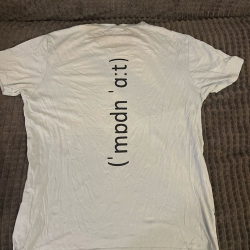 Short-sleeve t-shirt used, turquoise, size S
