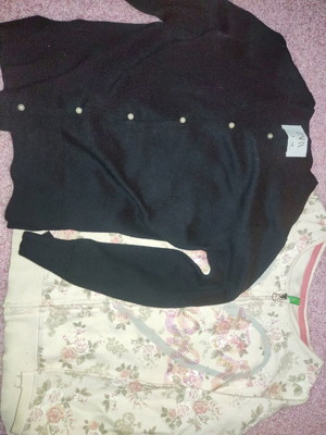Benetton and Zara children's cardigans like new, 1+1