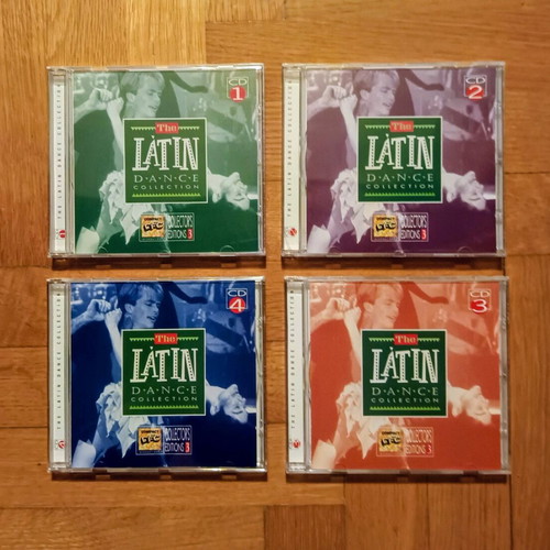 The Latin Dance Collection 4 CD set new