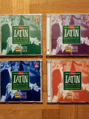 The Latin Dance Collection πακέτο 4 CD καινούργιο