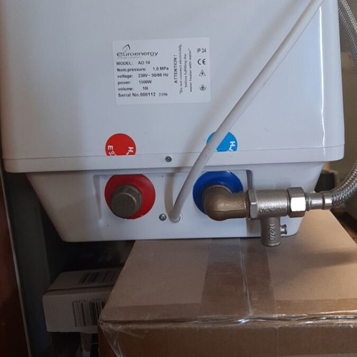 Water heater 10 liters under counter used, suitable for kitchen