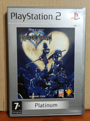 Kingdom Hearts Platinum PlayStation 2 game like new with manual