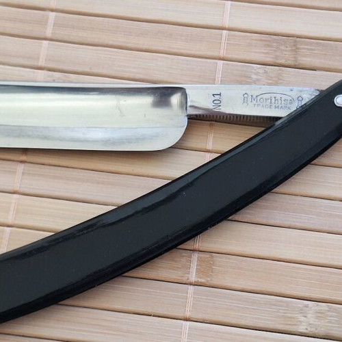 Morihisa Japan Frameback 6/8 Straight Razor used