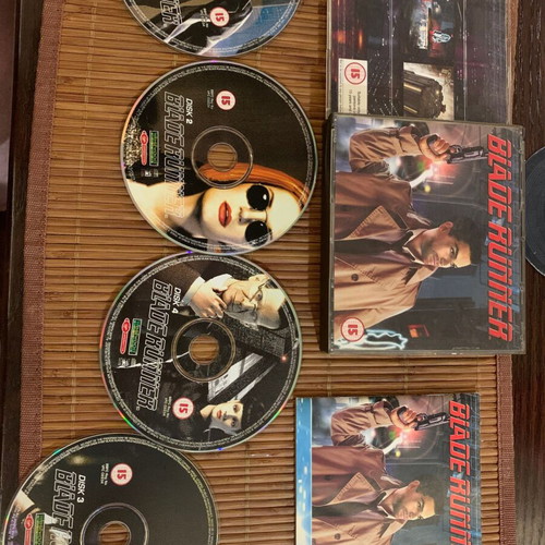 Blade Runner PC CD-ROM game used, 4 discs, adventure