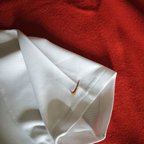 Nike vintage men's polo shirt used, white, sizes L XL