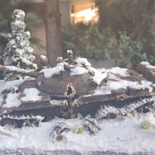 Diorama 1/35 Rus T series new