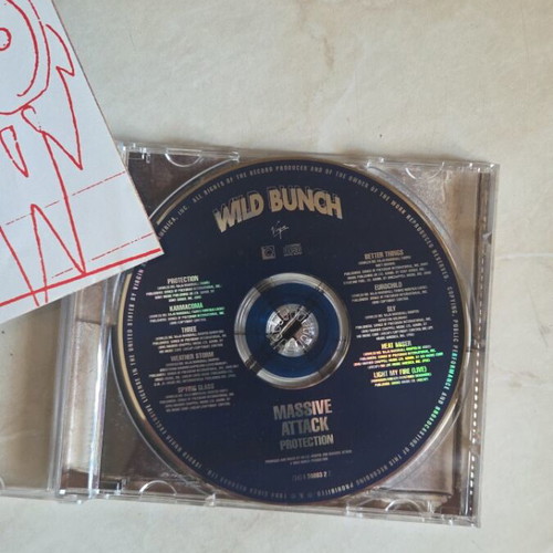 Massive Attack Protection CD used, 1994, electronic