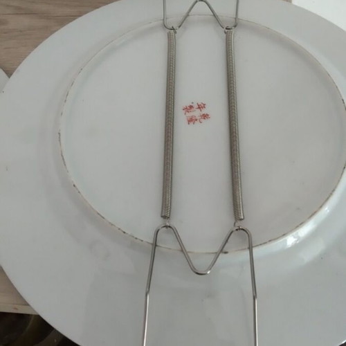 Decorative wall plates set like new, diam. 20 cm and 24 cm