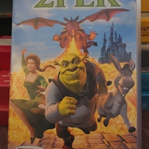 Shrek VHS tape like new, Greek dubbed, Videosonic DreamWorks 2001
