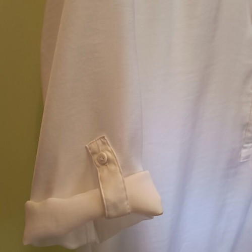Stradivarius summer white shirt like new, size S