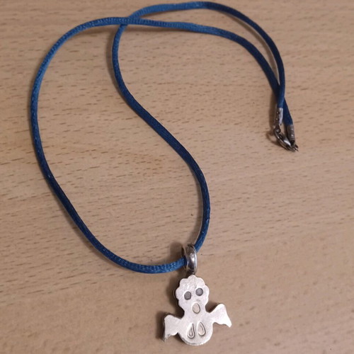 Silver Ghost Pendant 9.25 used