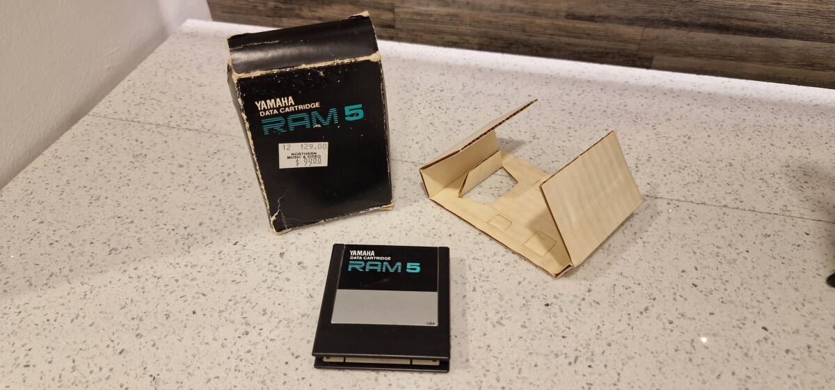 Yamaha RAM 5 Data Memory Cartridge like… - € 150,00 - Vendora.cy