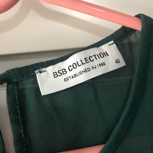 BSB blouse used, green, size S