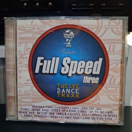 Full Speed Three CD compilation used, electronic house
