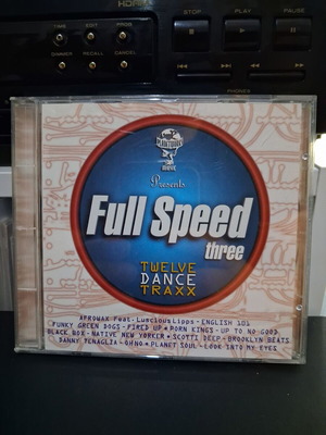 Full Speed Three CD compilation used, electronic house