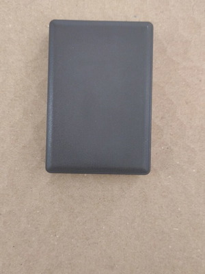 King Star lighter used, white with brown case
