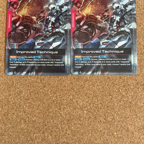 Gundam card game Improved Technique GD03-109
