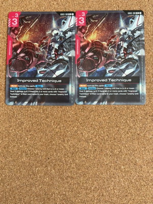 Gundam card game Improved Technique GD03-109