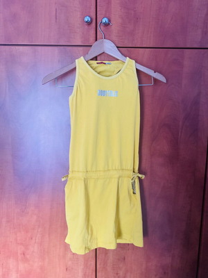 BodyTalk sports dress for girls used, yellow, age 12