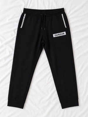 Calvin Klein black joggers, size L