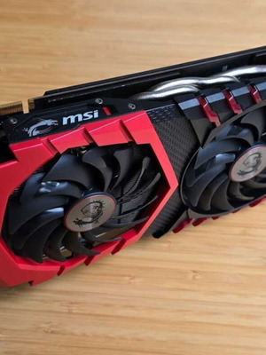 MSI 1070 TI 8GB Gaming X used graphics card