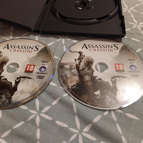 Assassin's Creed 3 PC used, special edition without manual or code