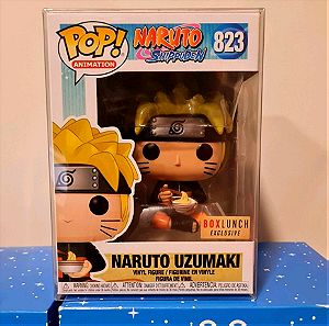 Funko Pop Animation Naruto #823 Naruto Uzumaki with Noodles Boxlunch exclusive