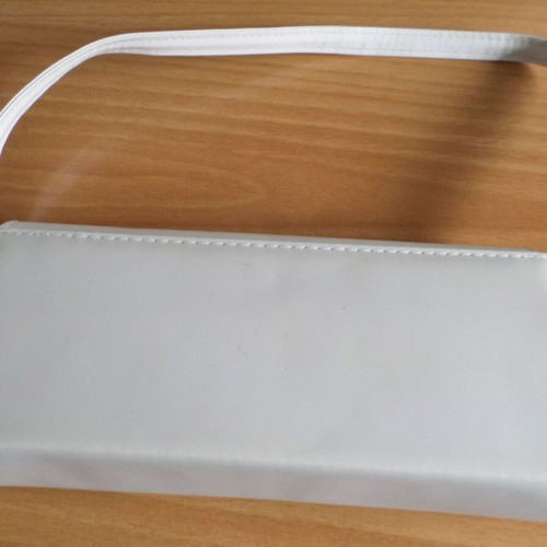 Leather white bag like new